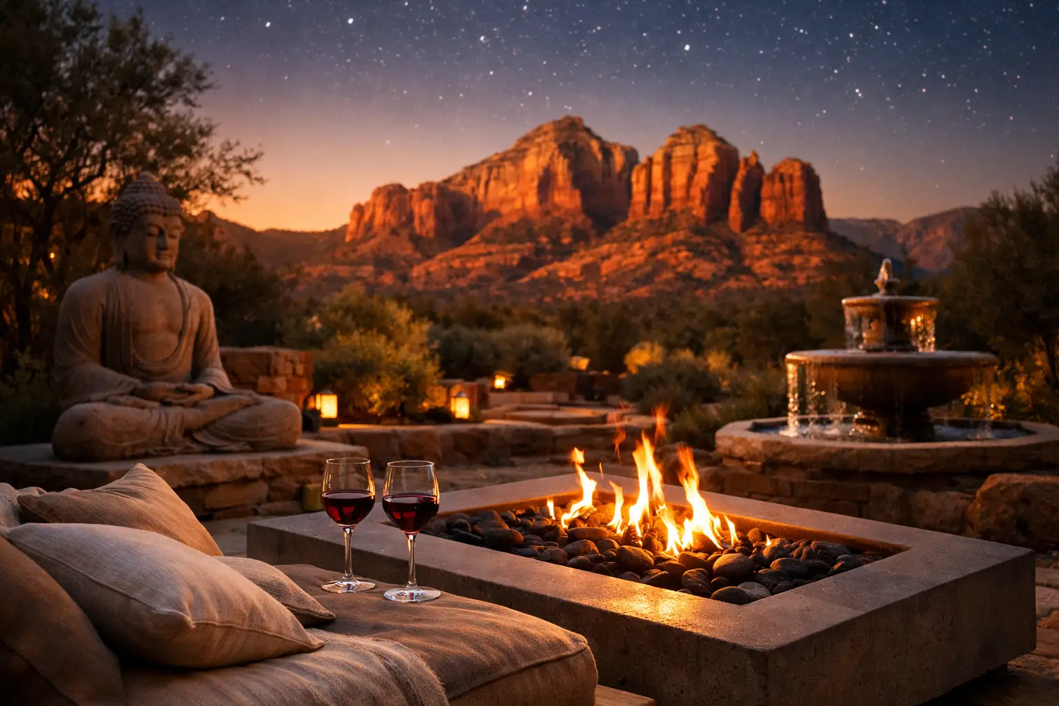 Private Estate Wedding Sedona for an Intimate Day