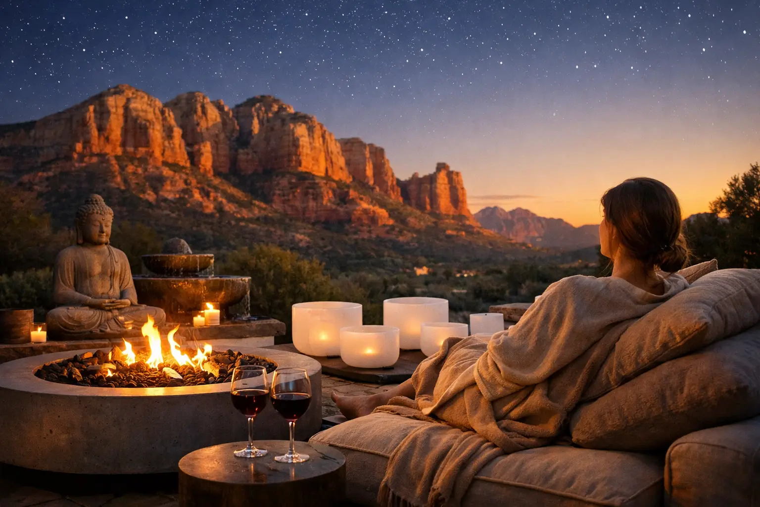 Sound Bowl Healing Sedona for Deep Rest