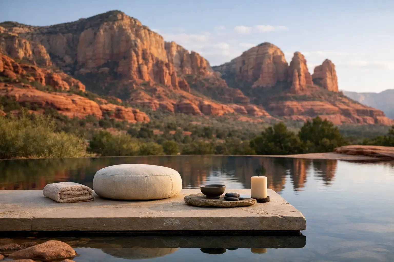 The Art of Quiet Among Sedona's Red Rocks