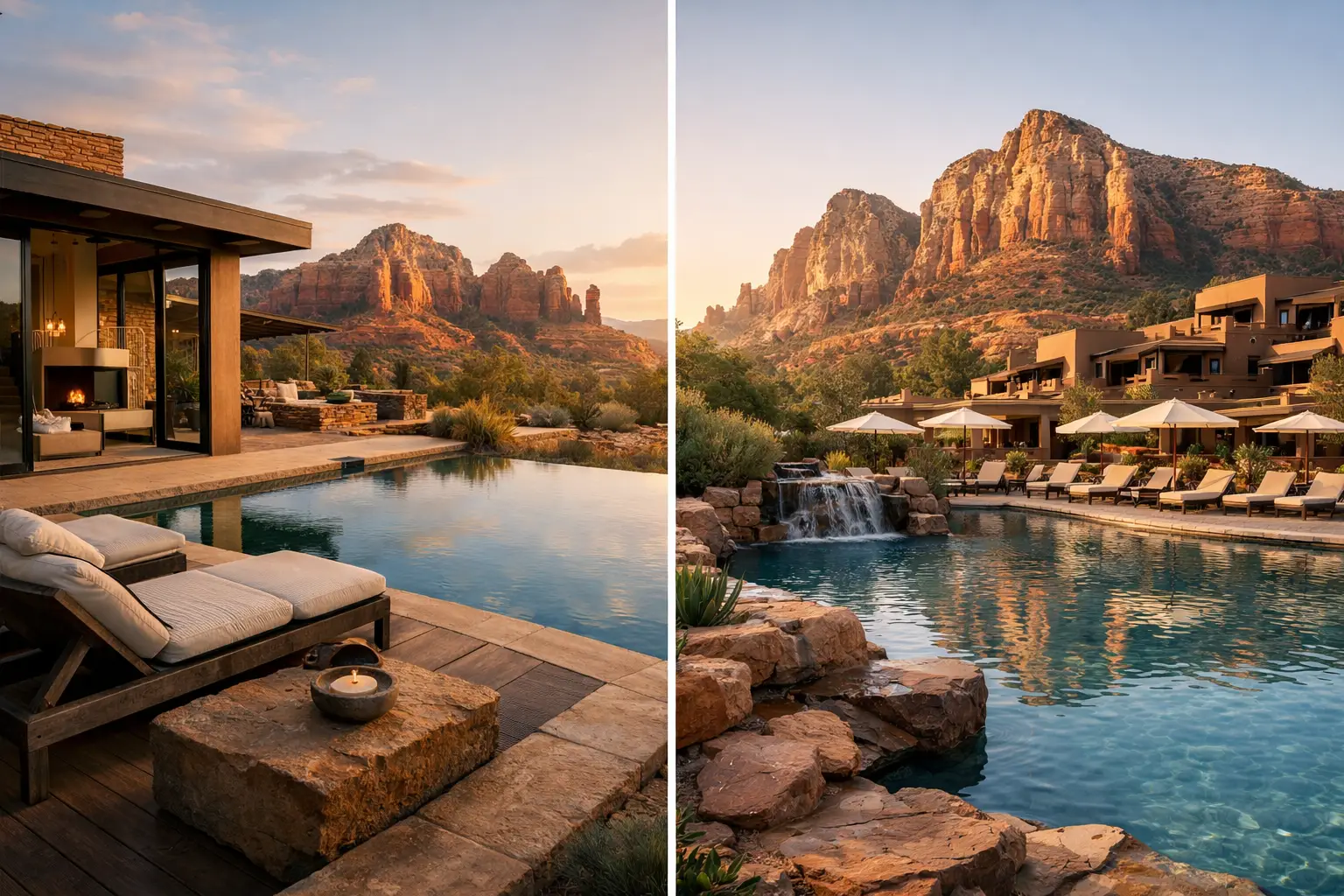Boutique Estates Versus Resorts for Sedona Stays