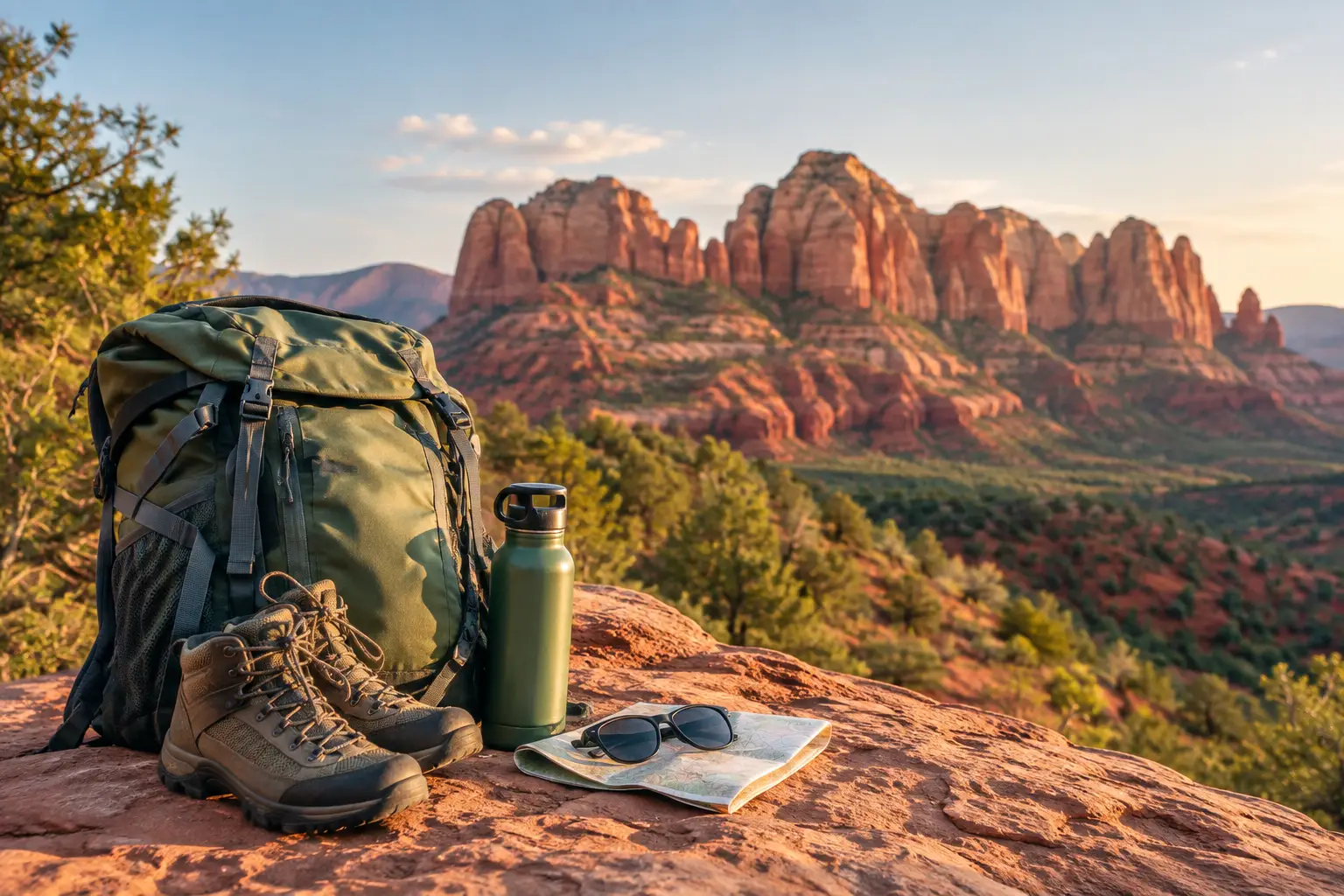 What to Pack for Red Rock Hiking in Sedona
