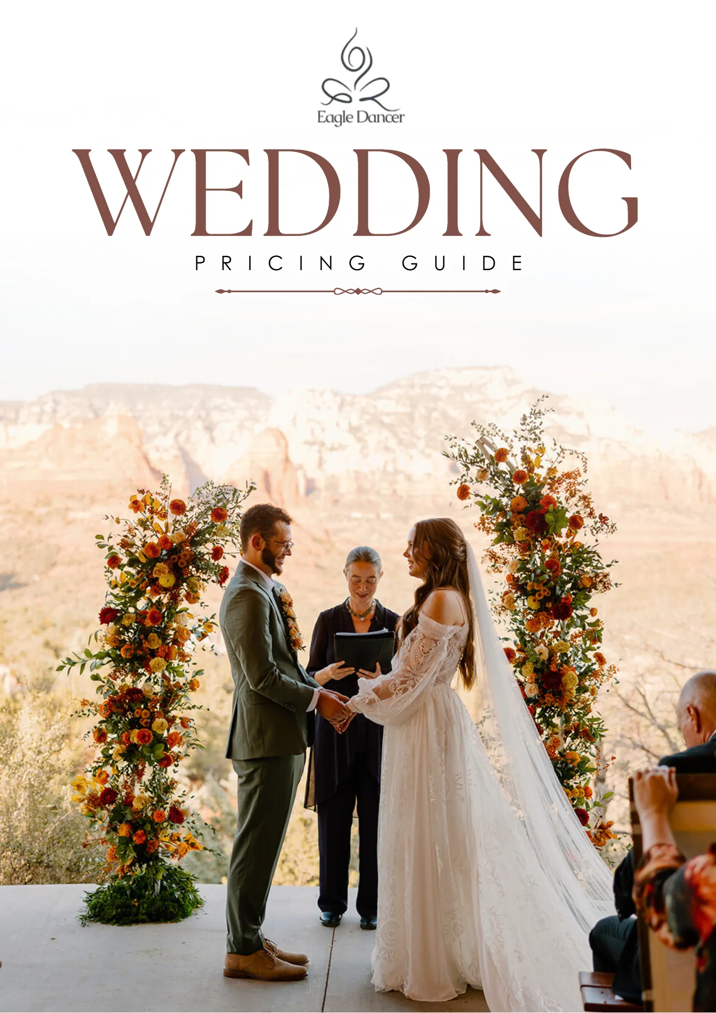 Eagle Dancer Sedona Wedding Pricing Guide cover