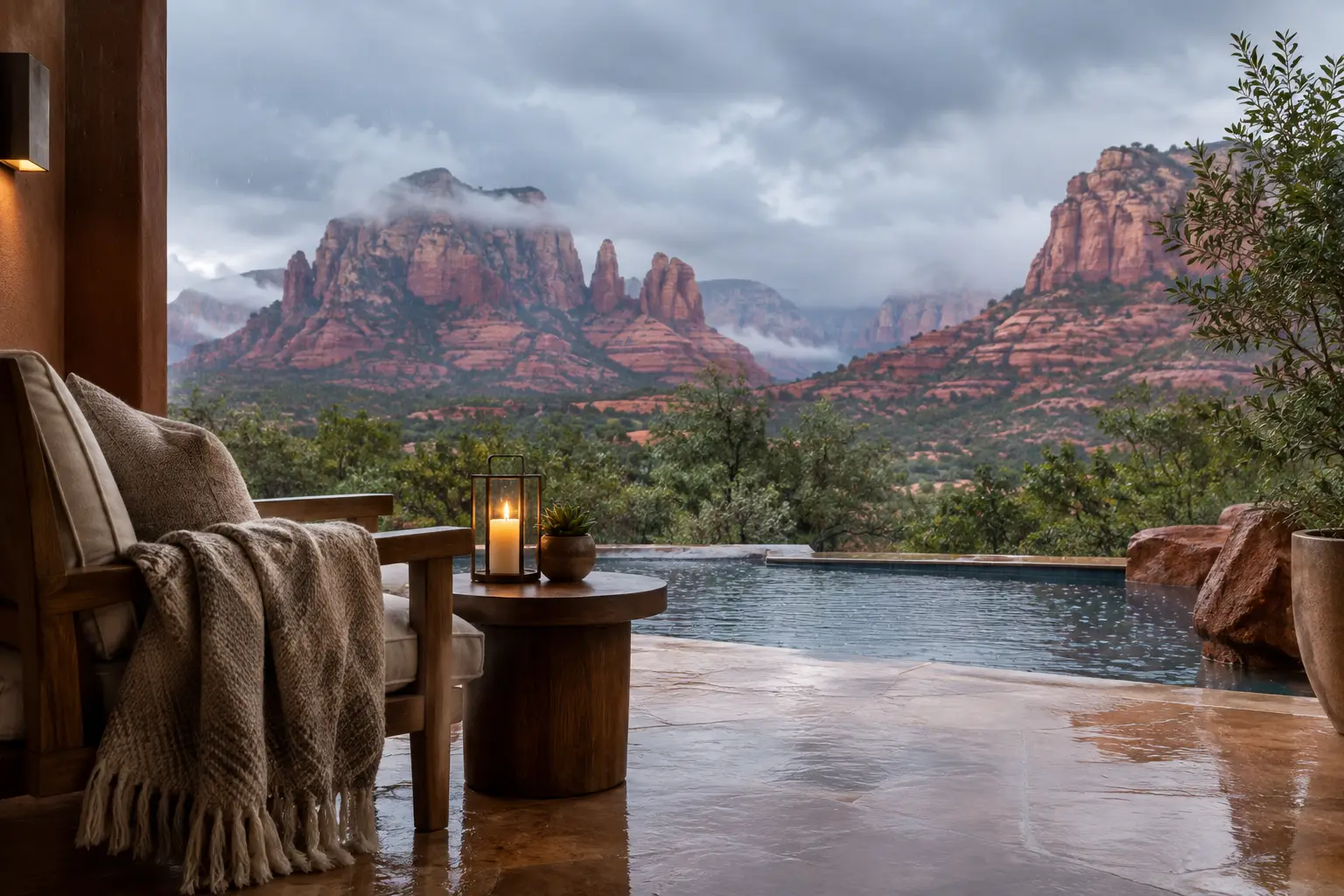 Rainy Days in Sedona for a Restful Escape